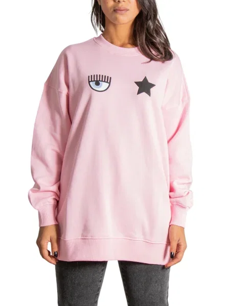 Geacă Chiara Ferragni roz