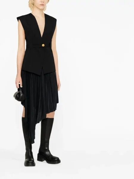 Striukė Balmain be rankovių juoda