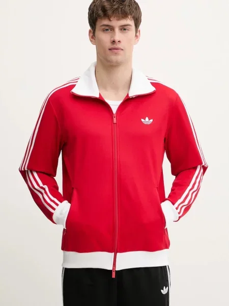 Pulover adidas Originals Beckenbauer rdeča