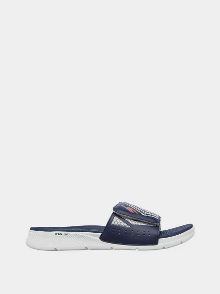 Skechers Шлепанцы Мужское текстиль синий