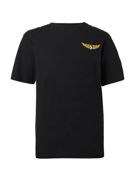 Volcom Tričko FLYER žlutá / černá bílá