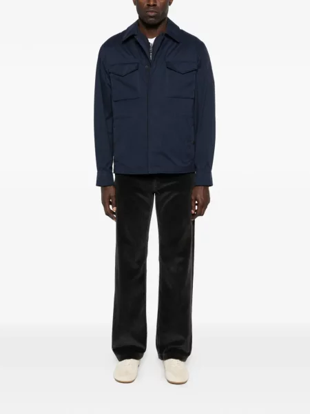 Geacă Moncler albastru