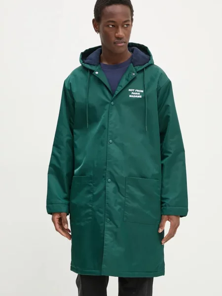 Parka Drole De Monsieur zielona