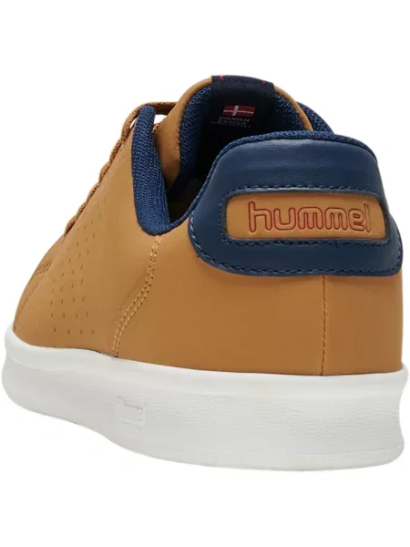 Syntetyczne sneakersy z niską górą Hummel Busan Nubuck szare