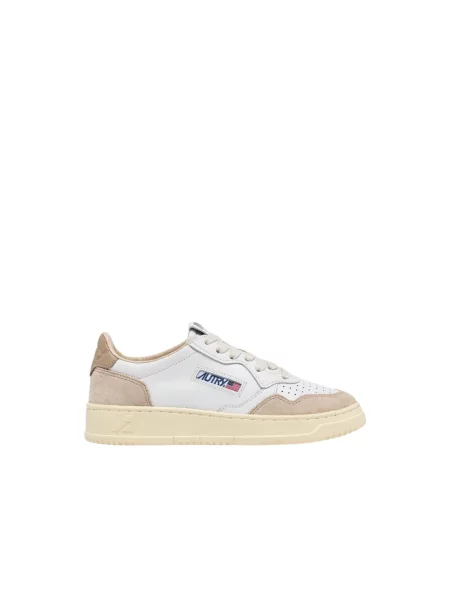 Sneakersy Autry zamszowe białe