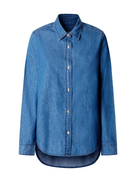 Pepe Jeans Halenka Lane džínovina modrá