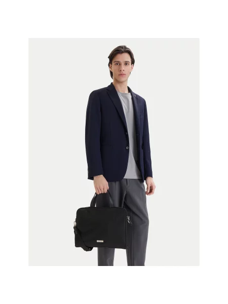 Calvin Klein Torba za prenosnik Sleek Slim Commuter črna