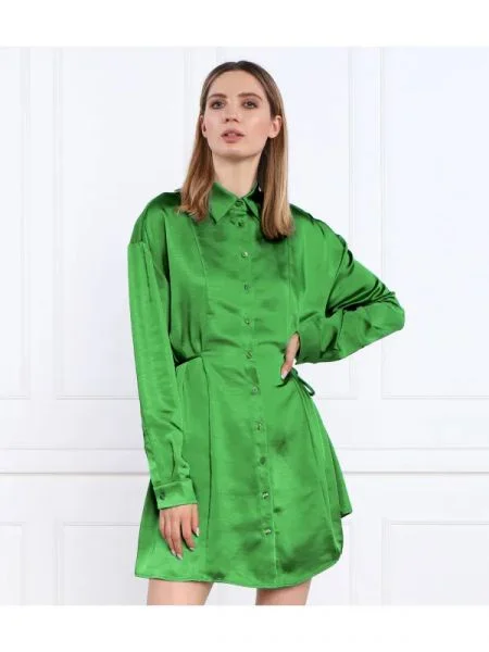 HUGO Rochie Keleste verde