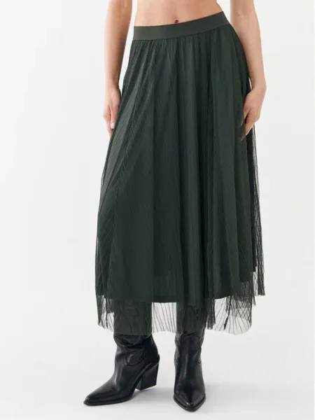 ONLY Fustă midi verde