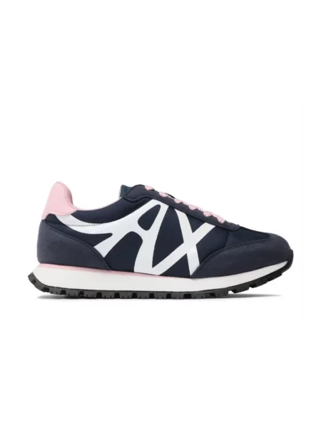 Sneakersy Armani Exchange niebieskie