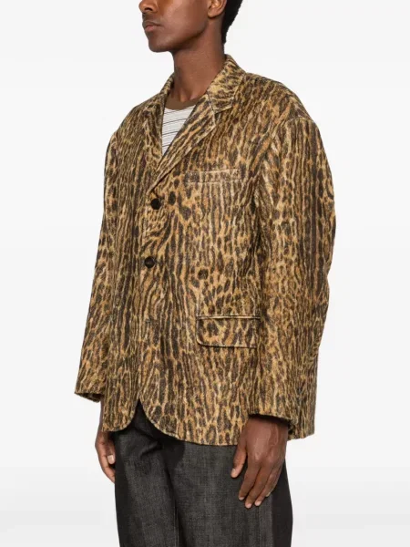 Sacou Visvim cu imagine cu model leopard