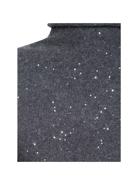 Sweter Antonelli Firenze wełniany szary