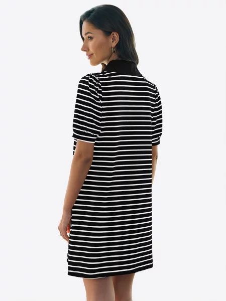 Imily Bela Rochie negru alb