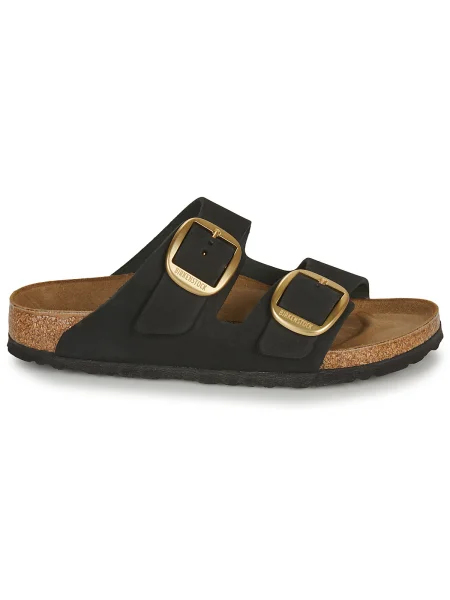 Sneakers Birkenstock Arizona Big Buckle Nubuk Leather Black EUR 36 fekete