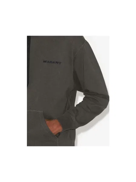 Bluza z kapturem Isabel Marant z kapturem czarna
