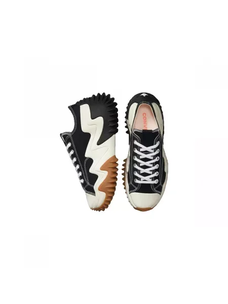 Bežecké tenisky Converse na platforme čierna