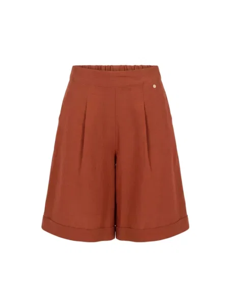 Bermudy Trussardi brązowe