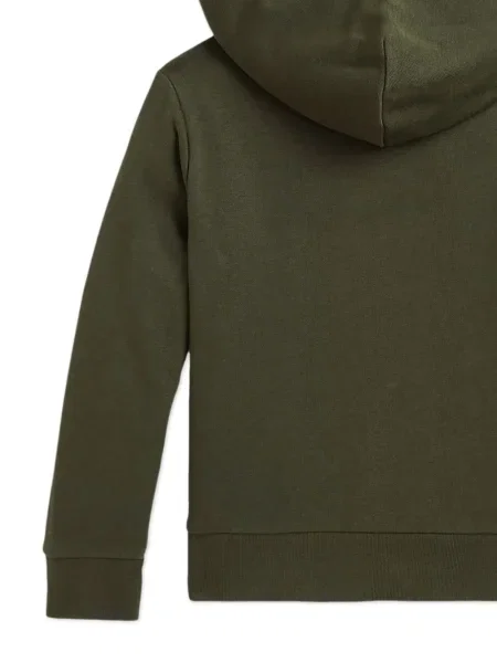 Bluza z kapturem dziecięca Polo Ralph Lauren zielona