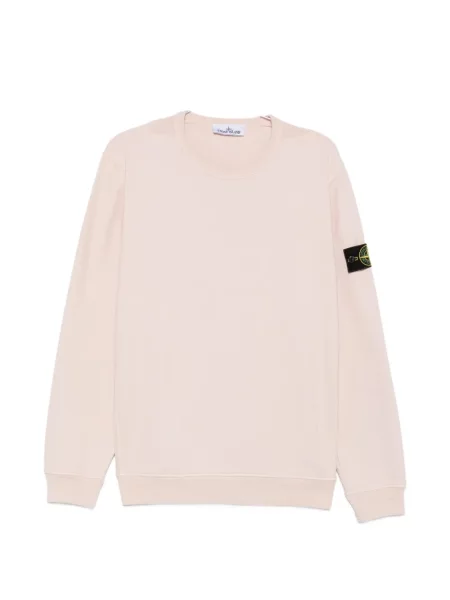 Pulover Stone Island cu strasuri roz