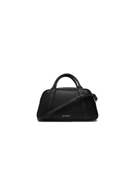 Ročna torba KARL LAGERFELD črna