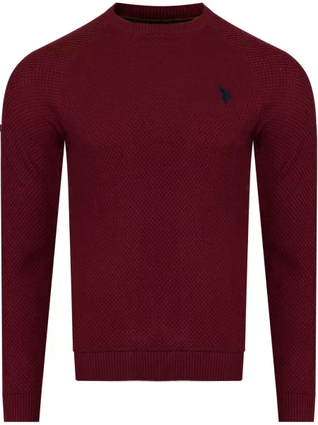 Pulover U.s. Polo Assn. rdeča