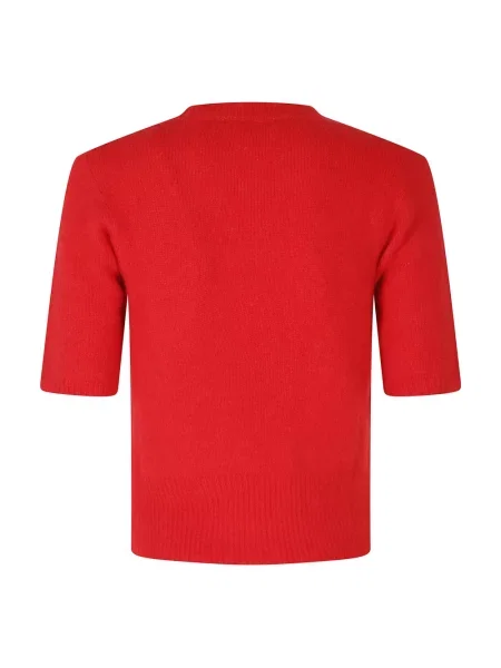 Sweter Roberto Collina czerwony