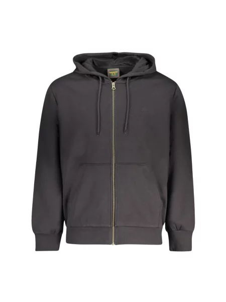 Bluza z kapturem Timberland z kapturem z długim rękawem czarna