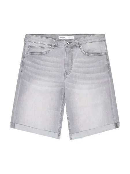 Bershka Jeans deschis gri
