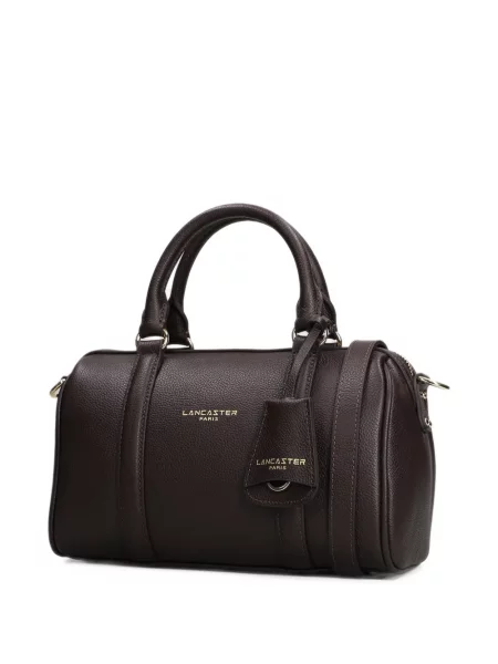 Geantă shopper Lancaster din piele maro
