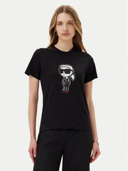KARL LAGERFELD Tricou negru