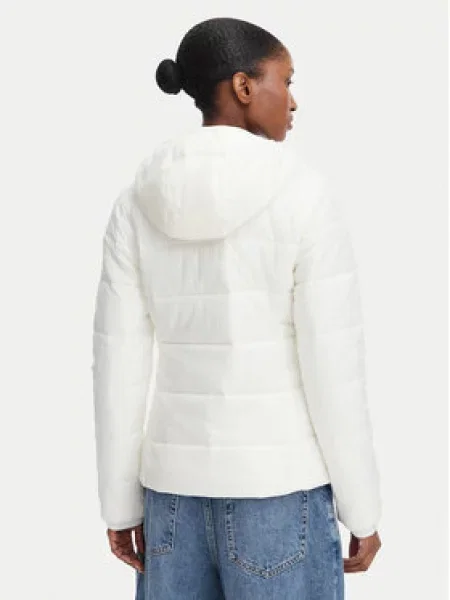 Tommy Jeans Prechodná bunda biela