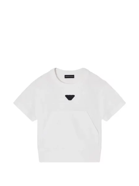 Dětské tričko Emporio Armani bílé