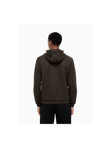 Geacă Emporio Armani Ea7 maro