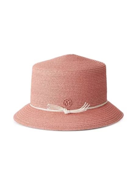 Kapelusz dziecięcy Maison Michel różowy