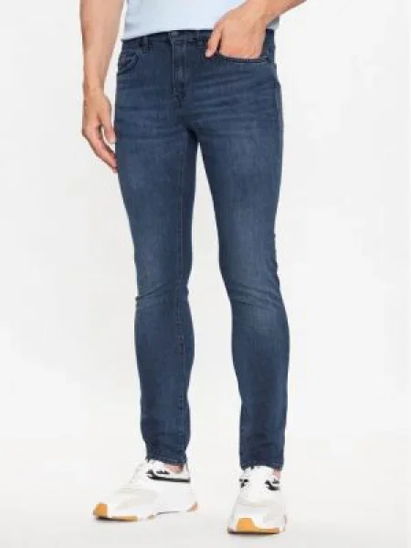 BOSS BLACK Blugi negru