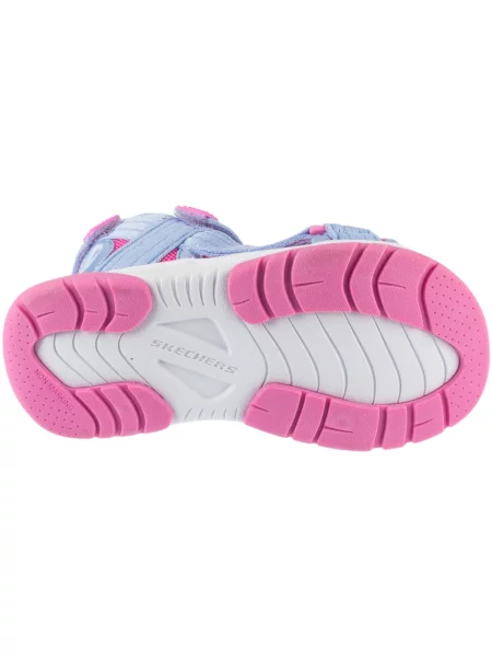 Sandále Skechers fialová