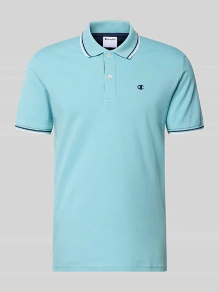 Koszulka polo o kroju slim fit z naszywanym logo Champion