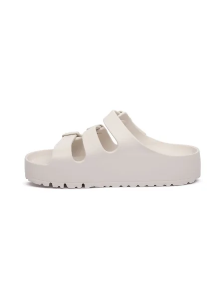 BIRKENSTOCK Papucs Florida III Flex tojáshéj fehér