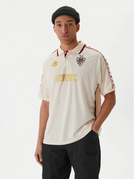 Kappa Tricou tehnic Banda Stafen Écru Comfort Fit