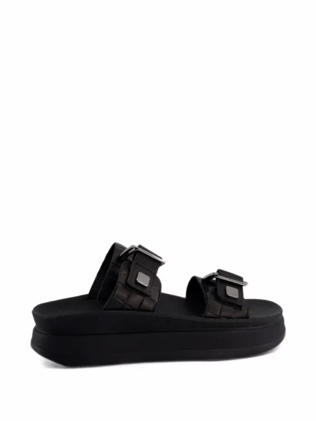 Sandale Fantasy Sandals s platformom sa kopčom crna