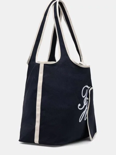 Rucsac Tommy Hilfiger din canvas albastru