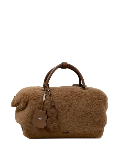 Medvídek shopper kabelka Max Mara hnědá