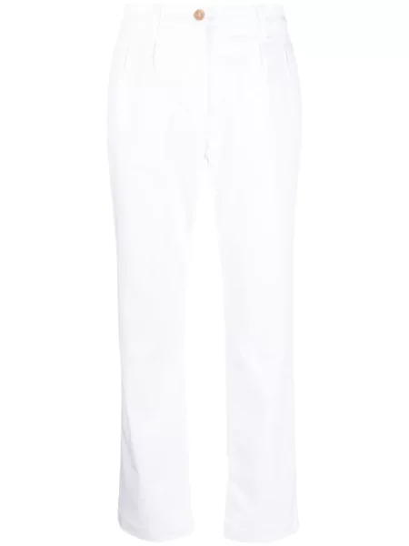 Pantaloni chino Rossignol alb