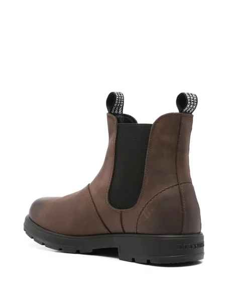 Botine chelsea Docksteps din piele maro