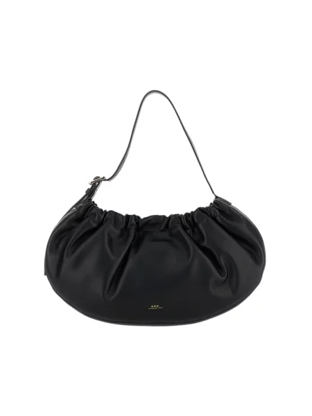 A.P.C. torebka SAC NINON HOOP czarna