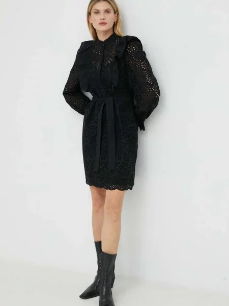 Сукня Bruuns Bazaar Sienna Kandra mini пряма чорний