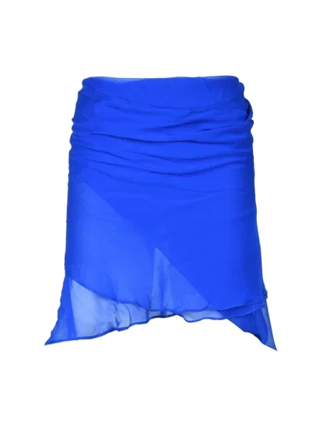 Spódnica Laquan Smith niebieska