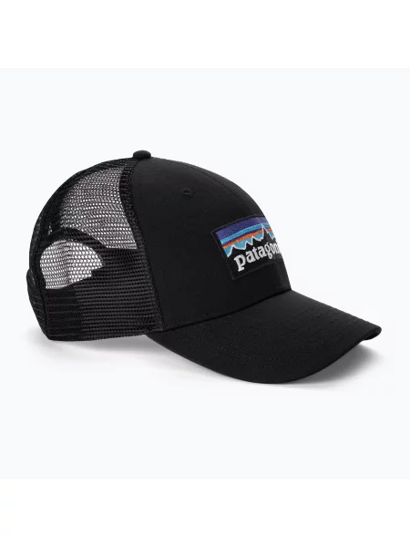 Czapka z daszkiem Patagonia Logo LoPro Trucker black czarna