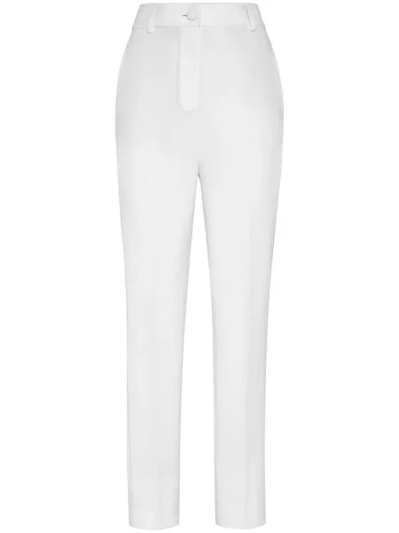 Pantaloni Philipp Plein business alb