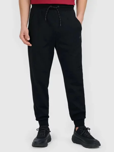 SPODNIE DRESOWE 4F SPORTOWE DRESY JOGGERY L czarne